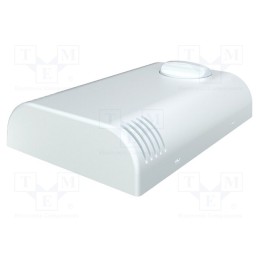 1 pcs x ITALTRONIC - 61.605 - Enclosure: wall mounting, X: 80mm, Y: 120mm, Z: 25mm, ABS, white