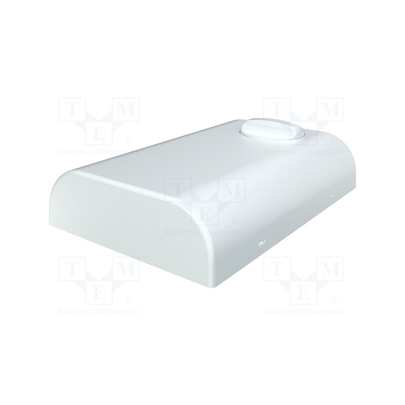 1 pcs x ITALTRONIC - 61.6051 - Enclosure: wall mounting, X: 80mm, Y: 120mm, Z: 25mm, ABS, white