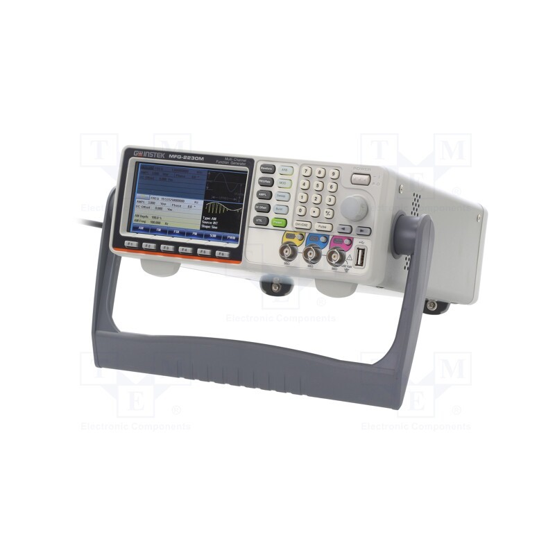 1 pcs x GW INSTEK - MFG-2230M - Generator: arbitrary, function, 60MHz, colour,LCD 4,3', Ch: 2