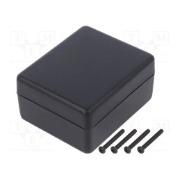 1 pcs x TEKO - SR24-DB.9 -AS - Enclosure: multipurpose, X: 63mm, Y: 76mm, Z: 38mm, SMART, ABS, black