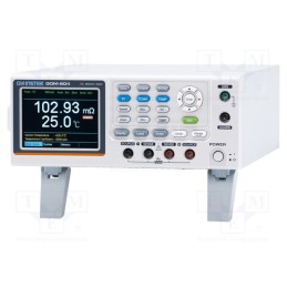 1 pcs x GW INSTEK - GOM-804 - Milli-ohm meter, LCD TFT 3,5', 320x240, -50÷399.9°C, Test: diodes