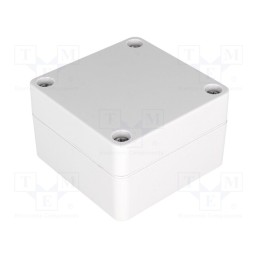 1 pcs x HAMMOND - 1554BGY - Enclosure: multipurpose, X: 65mm, Y: 65mm, Z: 40mm, 1554, ABS, grey