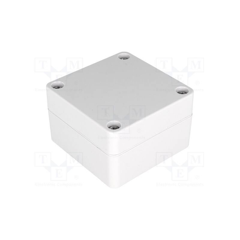 1 pcs x HAMMOND - 1554BGY - Enclosure: multipurpose, X: 65mm, Y: 65mm, Z: 40mm, 1554, ABS, grey