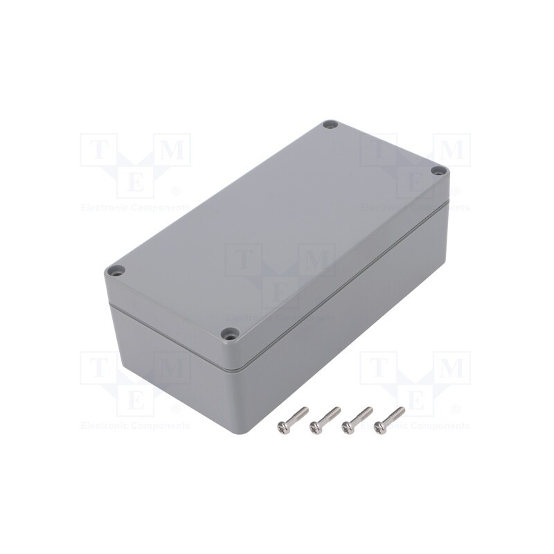 1 pcs x GAINTA - G368-IP67 - Enclosure: multipurpose, X: 80mm, Y: 160mm, Z: 55mm, ABS, dark grey