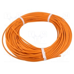 1 m x HELUKABEL - R/SCSILEKSI 1X2X0,22 QMM - R-type compensating lead, Insulation: silicone, Cores: 2, 0.22mm2