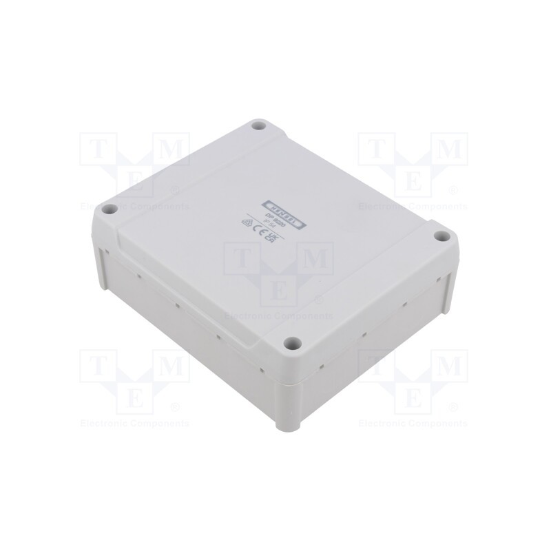 1 pcs x HENSEL - 6000040 - Enclosure: junction box, X: 119mm, Y: 139mm, Z: 49mm, IP54, grey
