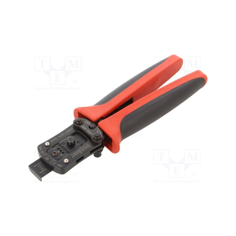 1 pcs x MOLEX - 638275600 - Tool: for crimping, Nano-Fit, terminals, 22AWG÷20AWG