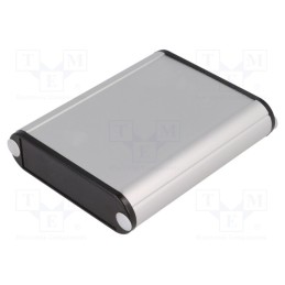 1 pcs x HAMMOND - 1455B802 - Enclosure: with panel, 1455, X: 71mm, Y: 80mm, Z: 19mm, aluminium