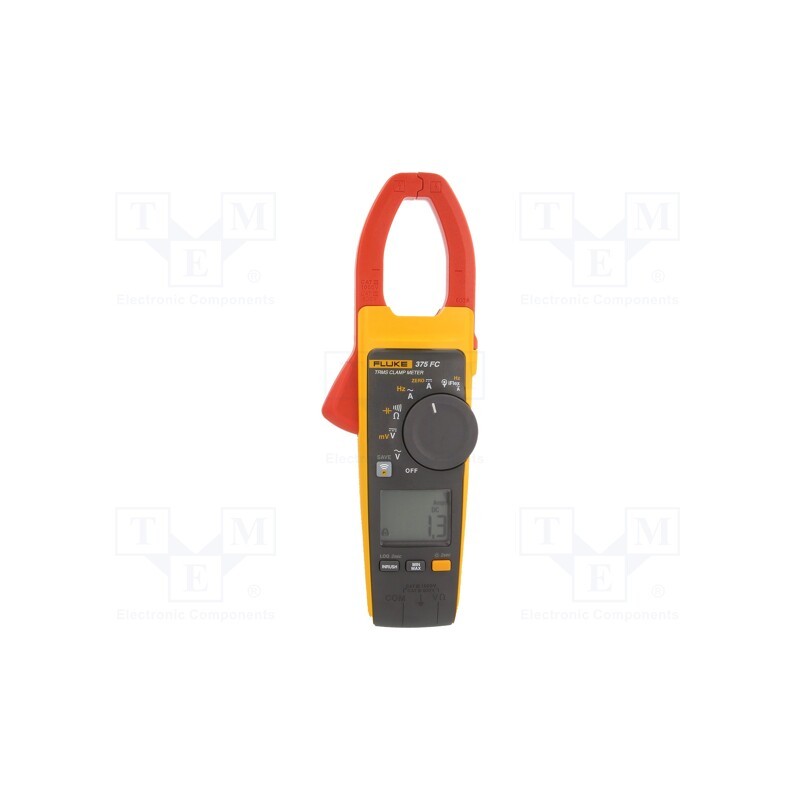 1 pcs x FLUKE - FLUKE 375 FC - Meter: multifunction, digital,pincers type, Øcable: 34mm, LCD