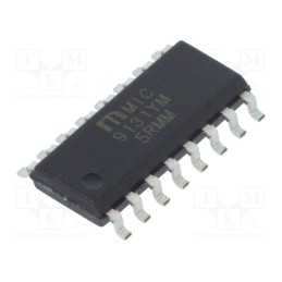 1 pcs x MICROCHIP TECHNOLOGY - MIC9131YM - IC: PMIC, 4.7÷5V, Ch: 1, SO16, Kind of ciruit: PWM controller, 6MHz