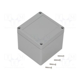 1 pcs x GAINTA - G3103 - Enclosure: multipurpose, X: 100mm, Y: 100mm, Z: 90mm, ABS, dark grey
