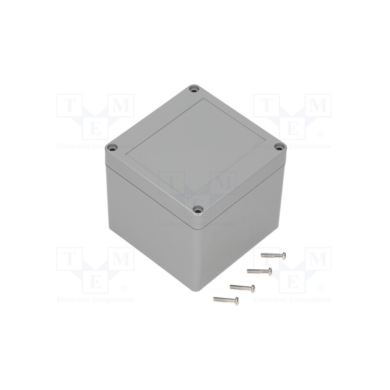 1 pcs x GAINTA - G3103 - Enclosure: multipurpose, X: 100mm, Y: 100mm, Z: 90mm, ABS, dark grey