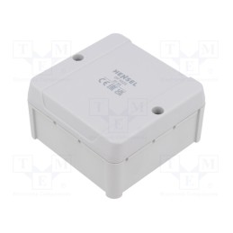 1 pcs x HENSEL - 6000038 - Enclosure: junction box, X: 88mm, Y: 88mm, Z: 49mm, IP54, grey