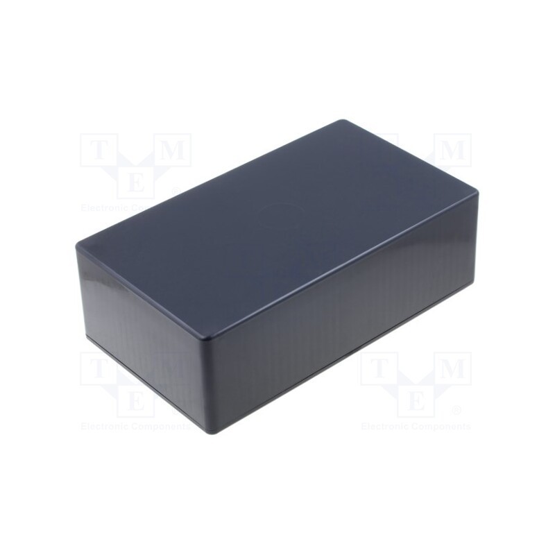 1 pcs x HAMMOND - 1591ESBK - Enclosure: multipurpose, X: 110mm, Y: 191mm, Z: 61mm, 1591S, ABS, IP54