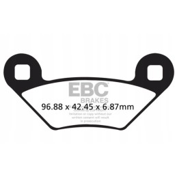 Brake pads EBC FA475R rear Polaris Sportsman