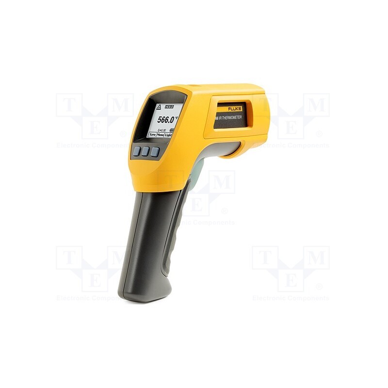 1 pcs x FLUKE - FLUKE 566 - Infrared thermometer, LCD, 98x96, -40÷650°C, -270÷1372°C, ε: 0,1÷1