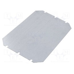 1 pcs x FIBOX - EKIV 23 - Mounting plate, steel, W: 170mm, L: 270mm, Thk: 1.5mm, Plating: zinc