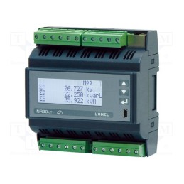 1 pcs x LUMEL - NR30IOT 1222MSM0 - Meter: network parameters, for DIN rail mounting, LCD, NR30IOT