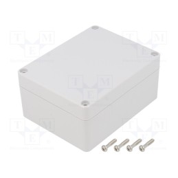 1 pcs x GAINTA - P212-IP68 - Enclosure: multipurpose, X: 90mm, Y: 115mm, Z: 55mm, polycarbonate