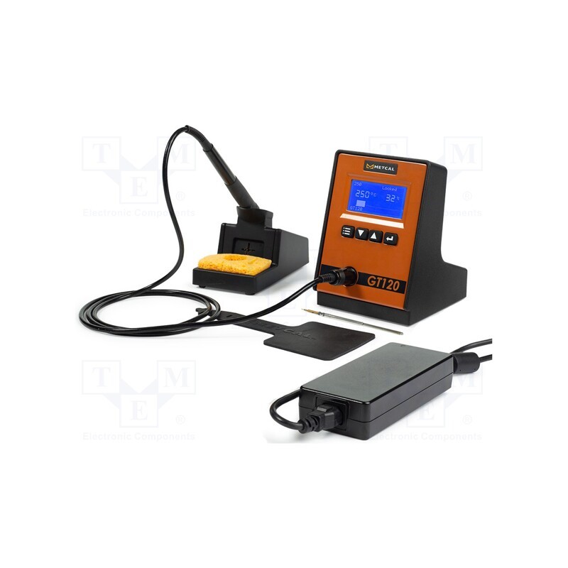 1 pcs x METCAL - GT120-HP-T6 - Soldering station, Station power: 120W, ESD, Display: LCD 2,5'