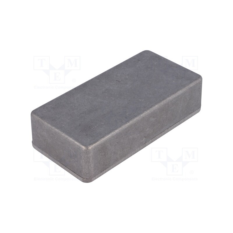 1 pcs x HAMMOND - 1590G - Enclosure: multipurpose, X: 50mm, Y: 100mm, Z: 25mm, 1590, aluminium