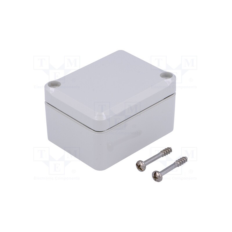 1 pcs x BOPLA - 63206000 - Enclosure: multipurpose, X: 50mm, Y: 65mm, Z: 37mm, EUROMAS II, ABS