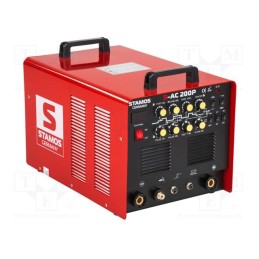1 pcs x STAMOS - 2094 - Inverter welder, 4.1kVA, 230VAC, 19A, 50/60Hz, MMA,TIG, IP21, 56V