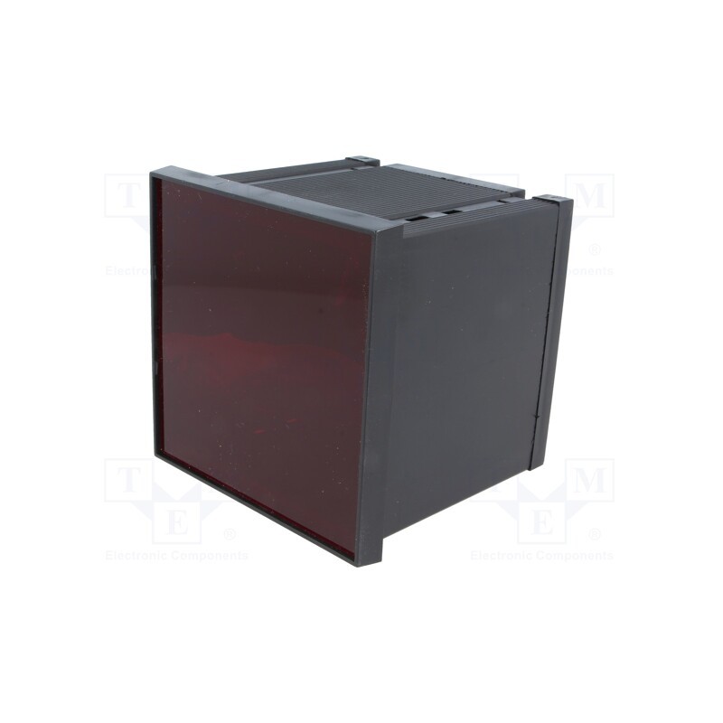 1 pcs x ITALTRONIC - OP96X96L075 - Enclosure: panel, L: 81mm, W: 96mm, H: 96mm, Depth (PCB): 75mm, noryl