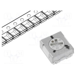 1 pcs x VISHAY - TS53YJ203MR10 - Potentiometer: mounting, single turn, 20kΩ, 250mW, SMD, ±20%