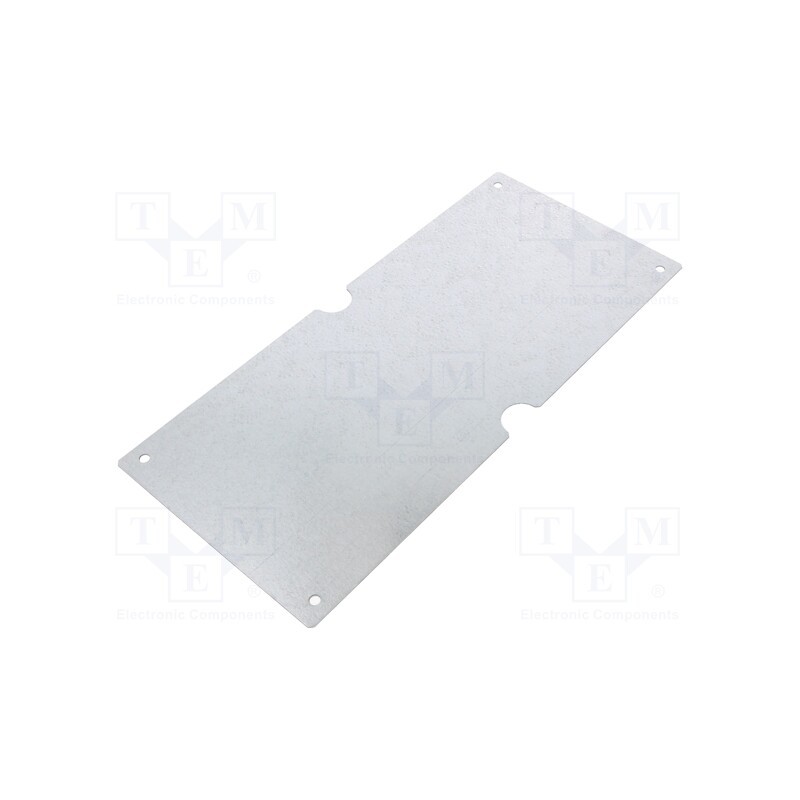 1 pcs x FIBOX - TM 1534 - Mounting plate, steel, W: 136mm, L: 303mm, Plating: zinc