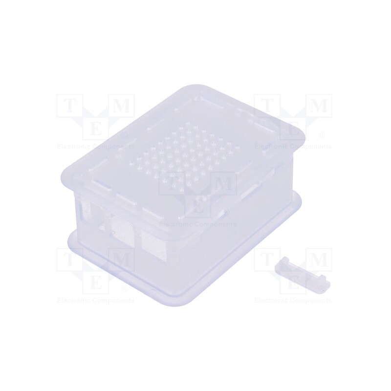 1 pcs x TEKO - TEK-RPI-X3.0 - Enclosure: for computer, semi-transparent, X: 73mm, Y: 100mm