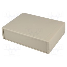 1 pcs x COMBIPLAST - CP-2055M - Enclosure: with panel, X: 190mm, Y: 140mm, Z: 50mm, ABS, grey, IP43