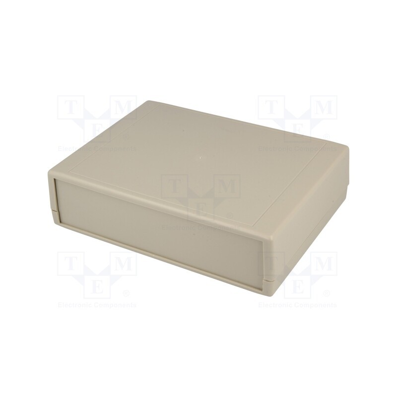 1 pcs x COMBIPLAST - CP-2055M - Enclosure: with panel, X: 190mm, Y: 140mm, Z: 50mm, ABS, grey, IP43