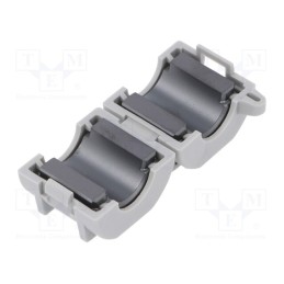 1 pcs x TDK - ZCAT2017-0930 - Ferrite: two-piece, on round cable, A: 21mm, B: 17mm, C: 9mm, D: 20mm