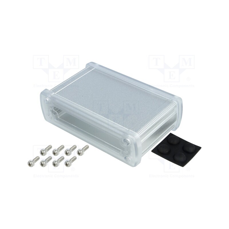 1 pcs x GAINTA - ALUG704SR060-C -AS - Enclosure: multipurpose, X: 113.7mm, Y: 69mm, Z: 35.2mm, aluminium