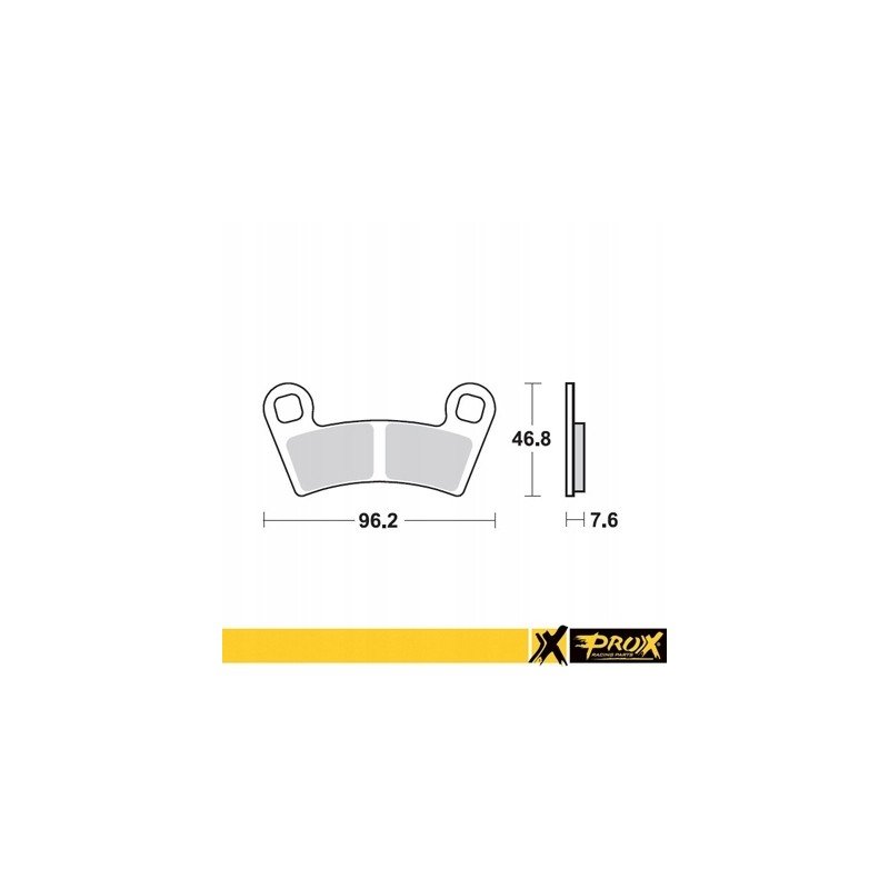 Prox brake pads kh456 polaris 450 525 outlaw 08 11 front 37 167102