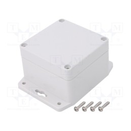 1 pcs x GAINTA - G256MF-IP67 - Enclosure: multipurpose, X: 80mm, Y: 82mm, Z: 55mm, with fixing lugs
