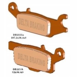 Brake pads front left Yamaha Grizzly 550 700