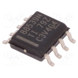 1 pcs x TEXAS INSTRUMENTS - CSD88539NDT - Transistor: N-MOSFET x2, unipolar, 60V, 15A, 2.1W, SO8