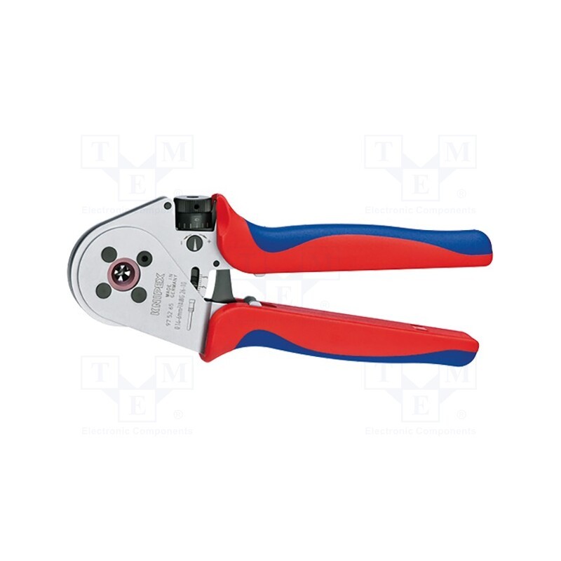 1 pcs x KNIPEX - 97 52 65 A - Tool: for crimping, contacts for round plug connectors