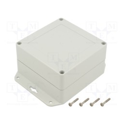 1 pcs x KRADEX - ZP120.120.60SUJ TM ABS - Enclosure: multipurpose, X: 120mm, Y: 120mm, Z: 60mm, ZP, ABS, IP67