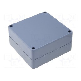 1 pcs x GAINTA - G 386 - Enclosure: multipurpose, X: 120mm, Y: 120mm, Z: 60mm, ABS, dark grey