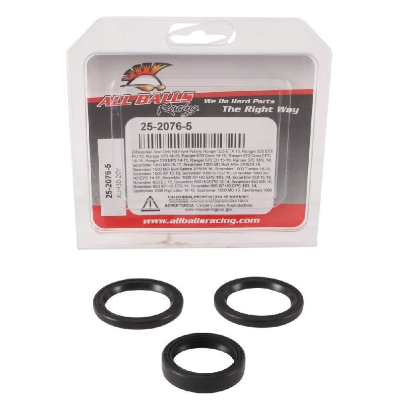 All balls front differential seals polaris ranger scrambler