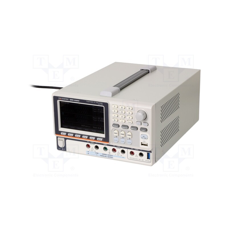 1 pcs x GW INSTEK - GPP-3323 - Power supply: programmable laboratory, Ch: 3, 0÷32VDC, 0÷3A, 0÷3A