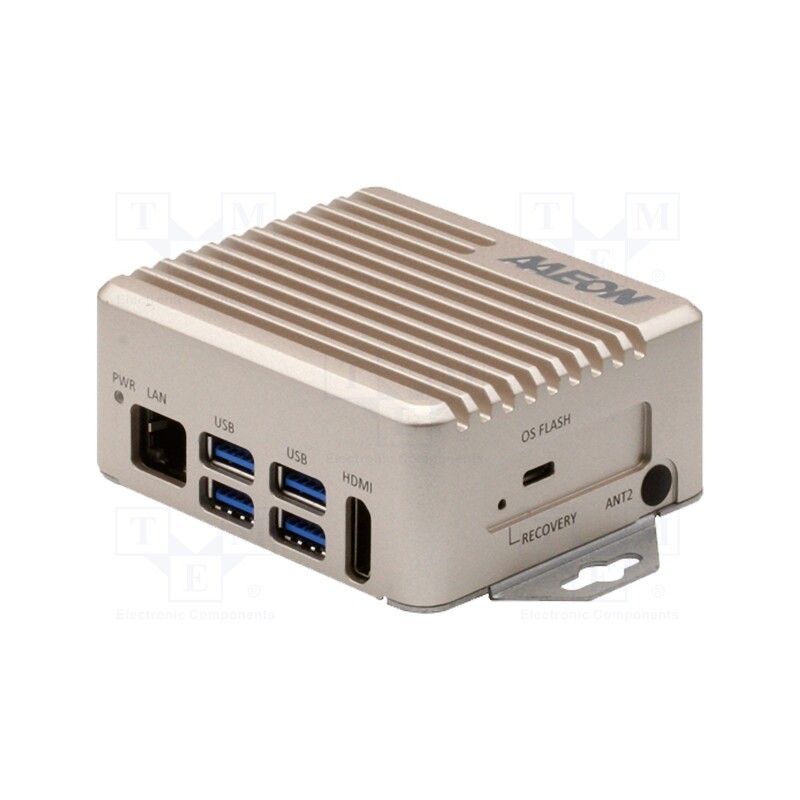 1 pcs x AAEON - BOXER-8221AI-B1-1111 - Industrial computer, 12VDC, for wall mounting, BOXER, LPDDR4