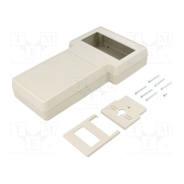 1 pcs x GAINTA - G858G(O) -AS - Enclosure: for devices with displays, X: 131mm, Y: 237mm, Z: 45mm