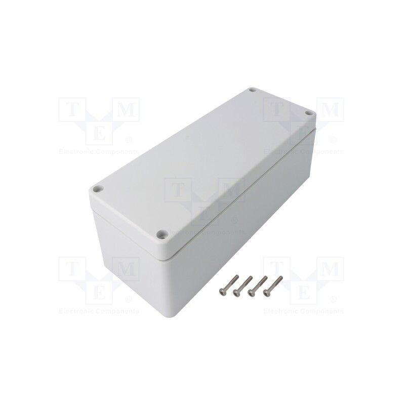 1 pcs x KRADEX - ZP190.75.75JH TM ABS - Enclosure: multipurpose, X: 75mm, Y: 190mm, Z: 75mm, ZP, ABS, gasket