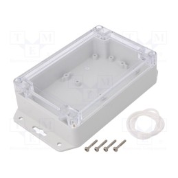 1 pcs x KRADEX - ZP150.100.45UJPH TM ABSPC - Enclosure: multipurpose, X: 100mm, Y: 150mm, Z: 45mm, ZP, ABS, gasket