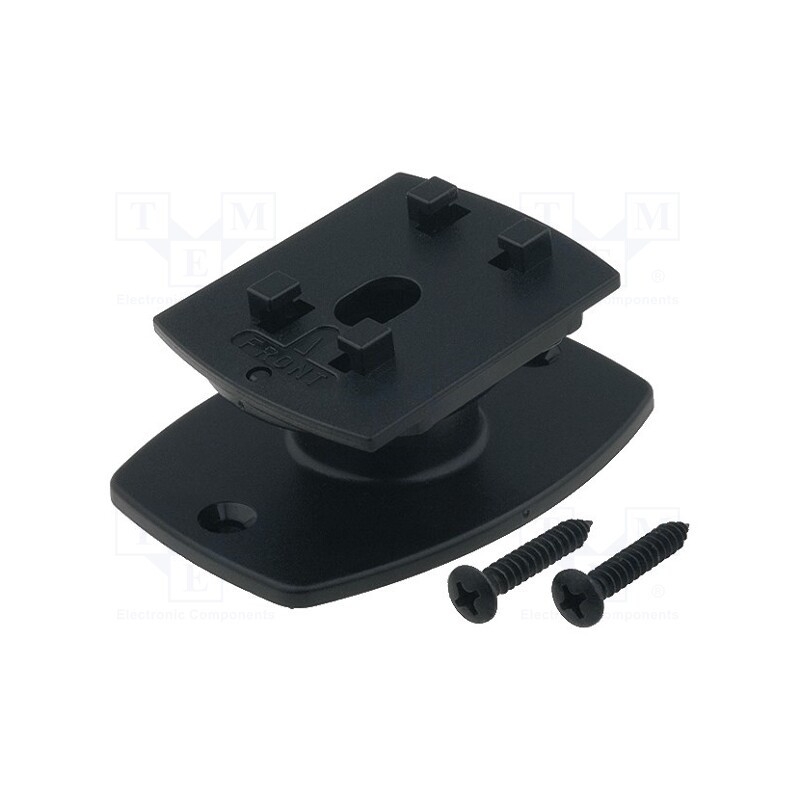 1 pcs x BOPLA - UH-3 - Clip, black, A: 54mm, B: 75mm, C: 31mm