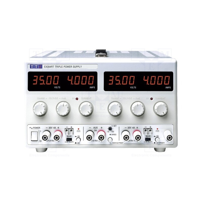 1 pcs x AIM-TTI - EX354RT - Power supply: laboratory, switched-mode,multi-channel, 0÷35VDC
